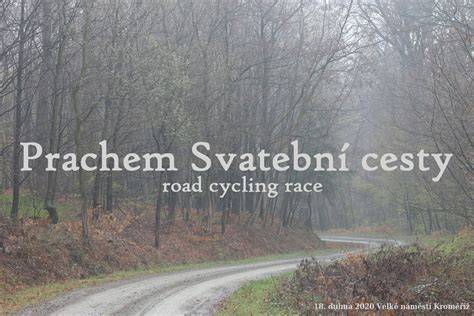Fotografie z mokré tratě Prachem svatební cesty
