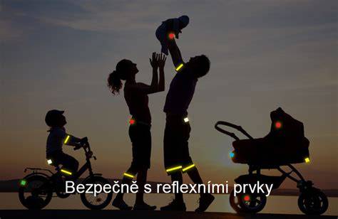 reflexní vybavení pro děti na dovolené