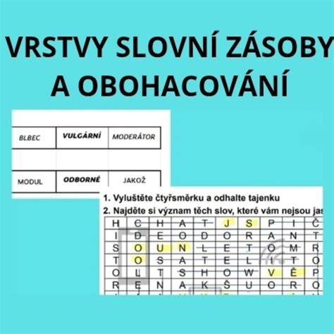 grafická ilustrace časového řetězce a slovní zásoby (do 8 slov)