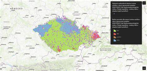 Mapa oblasti Bukovanské zátoky (informační grafika)