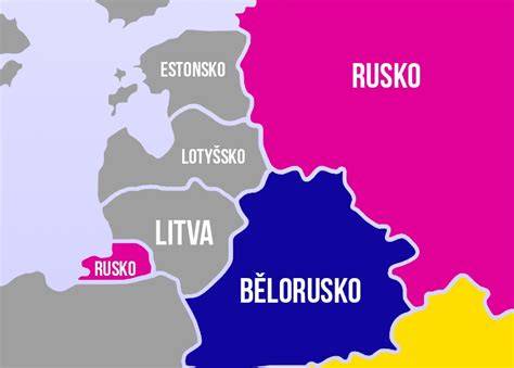Mapa pokrytí Východní Evropa