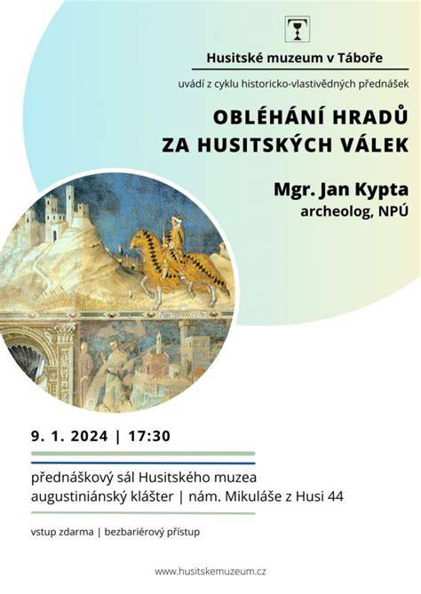 infografika o době husitských válek a Praze 15. století